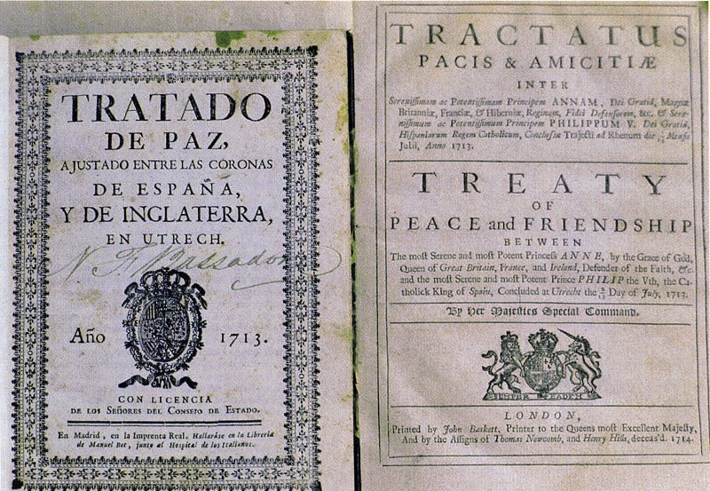Treaty of Utrecht Grants Britain Slave Trade Monopoly in the Spanish American Colonies