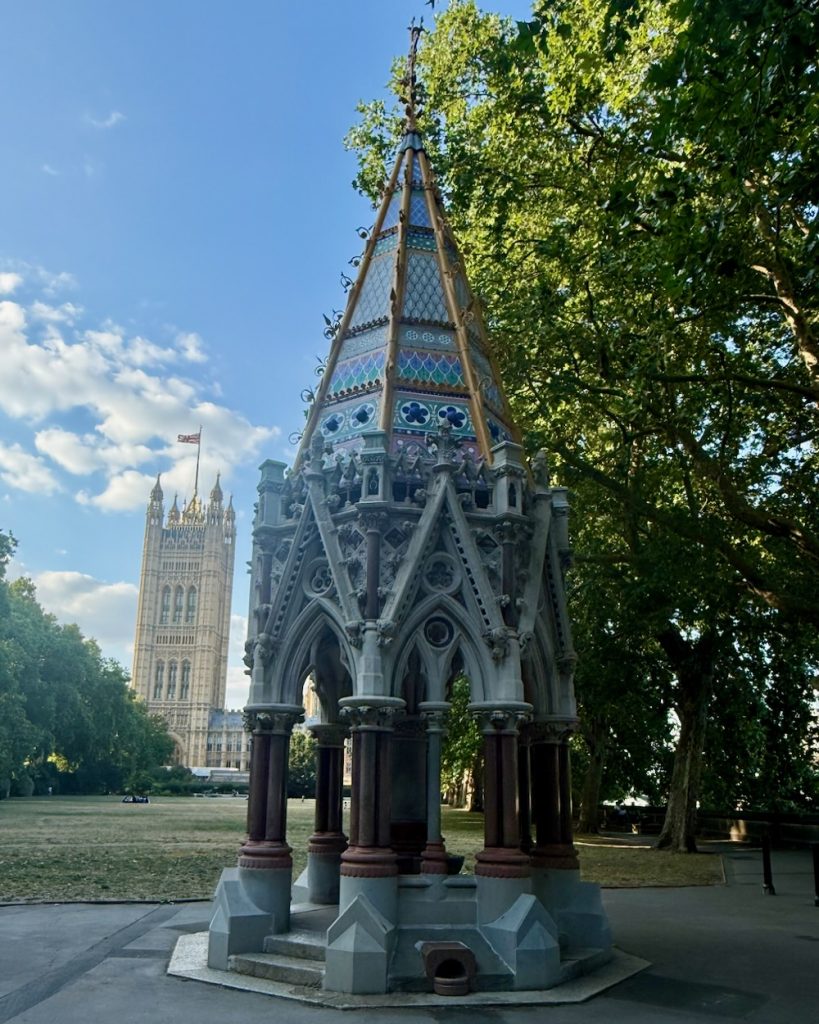 Buxton Memorial Fountain in Victoria Tower Gardens. Photo Credit: © Ursula Petula Barzey.