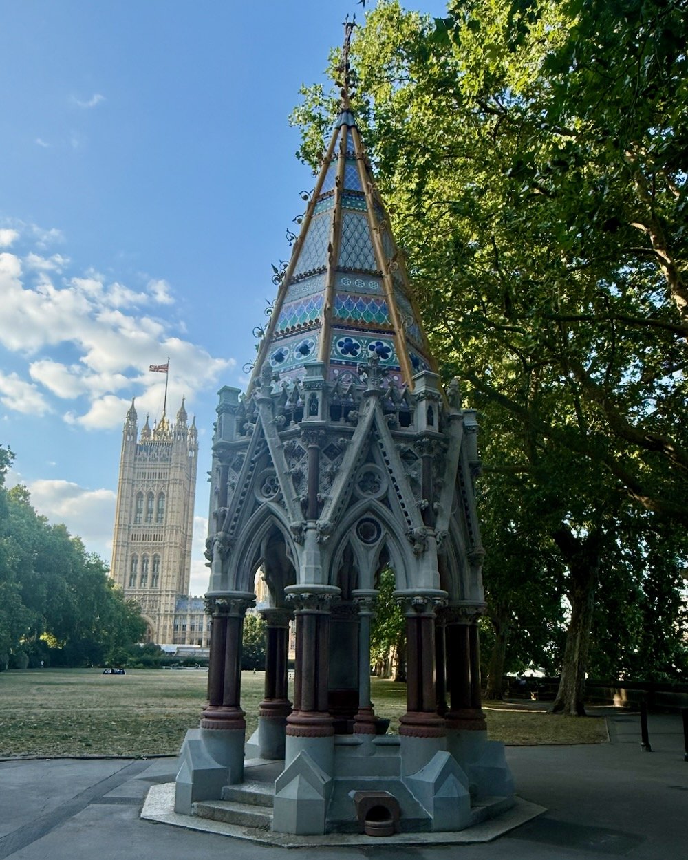 Buxton Memorial Fountain in Victoria Tower Gardens. Photo Credit: © Ursula Petula Barzey.